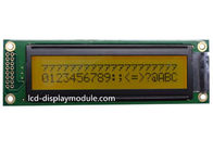 عرض 85.00 * 18.60mm Dot Matrix شاشة LCD الوحدة النمطية البوليفيين قرار 20 × 2 حرف