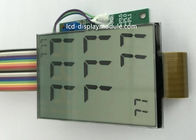 المعدات الطبية لوحة شاشة LCD TN 7 قطعة أحادية اللون موصل الشركة العامة للفوسفات