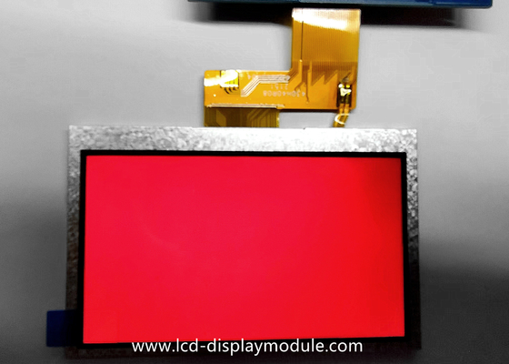 4.3 بوصة 480 RGB * 272 دقة جميع اتجاهات الرؤية المقاومة الشاشة اللمسية السطوع العالي