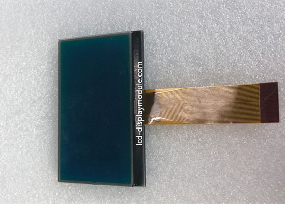 128 × 64 3.3V COG وحدة LCD السلبي Transmissive مع الإضاءة الخلفية البيضاء